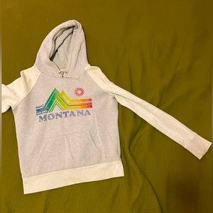 Vintage American Eagle Montana Hoodie Swestshirt